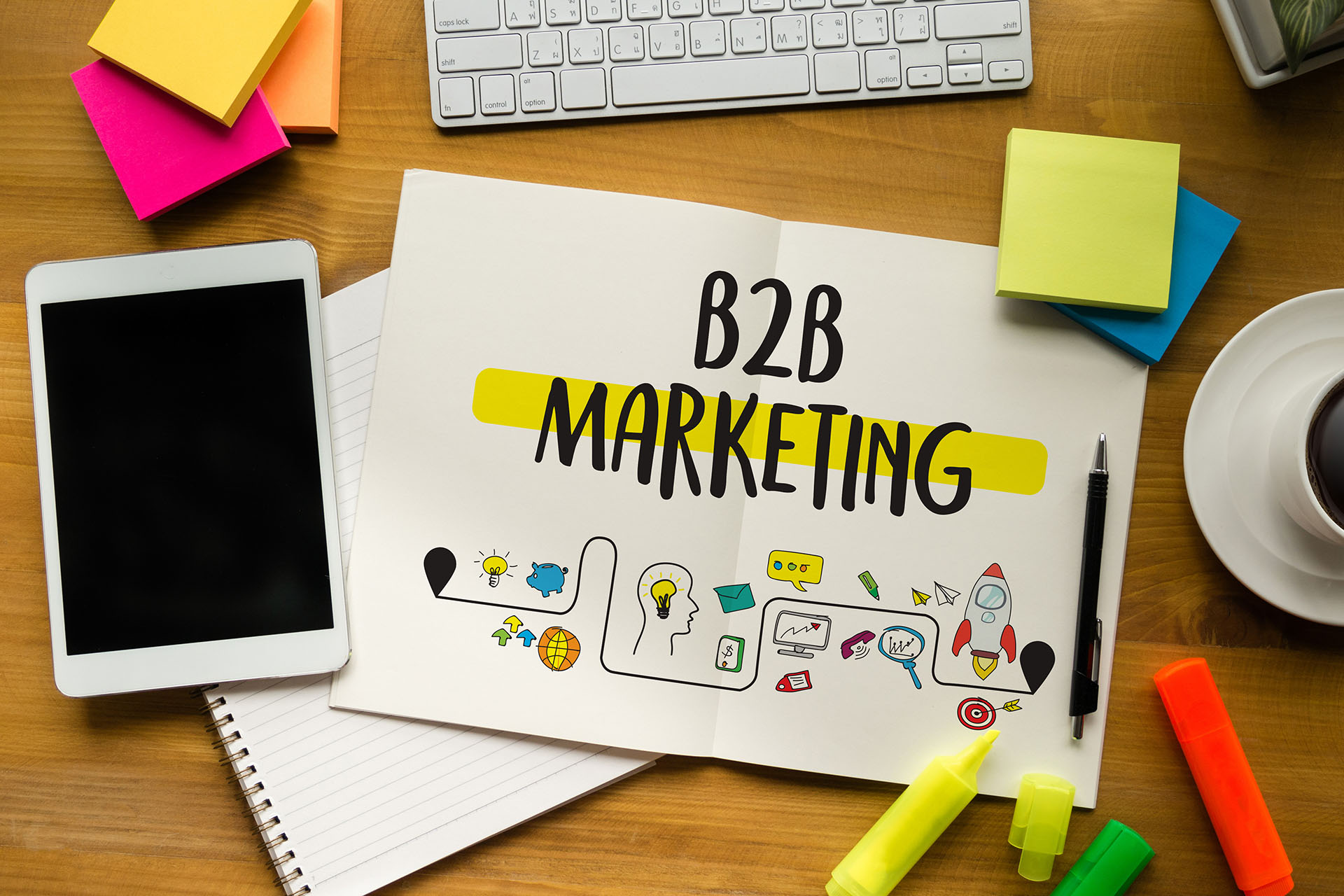 B2B Marketing Company , businessman and businesswoman Marketing